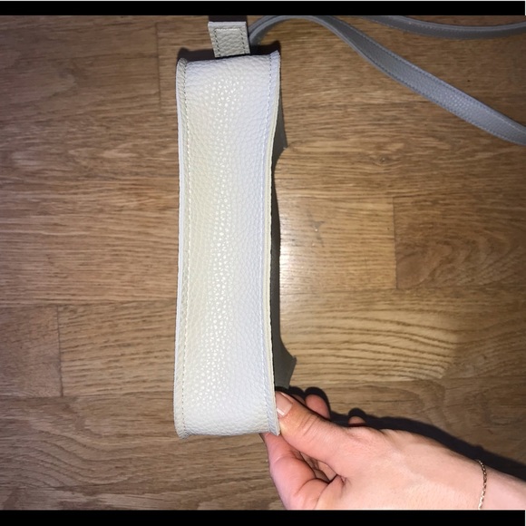 Dove Gray crossbody bag with insert - Picture 4 of 7